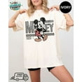 thumbnail image 1 of Chemise Rétro Disney Classique Mickey Mouse, T-Shirt Vintage Disneyworld Voyage, Disneyland Vacances - Blanc - 3TG, 1 of 2