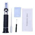 thumbnail image 1 of Handheld Alcohols Refractometer Alcohols Percent Measurement with Automatic Temperature Compensation (ATC) Ranging 0-80% v/v., 1 of 7