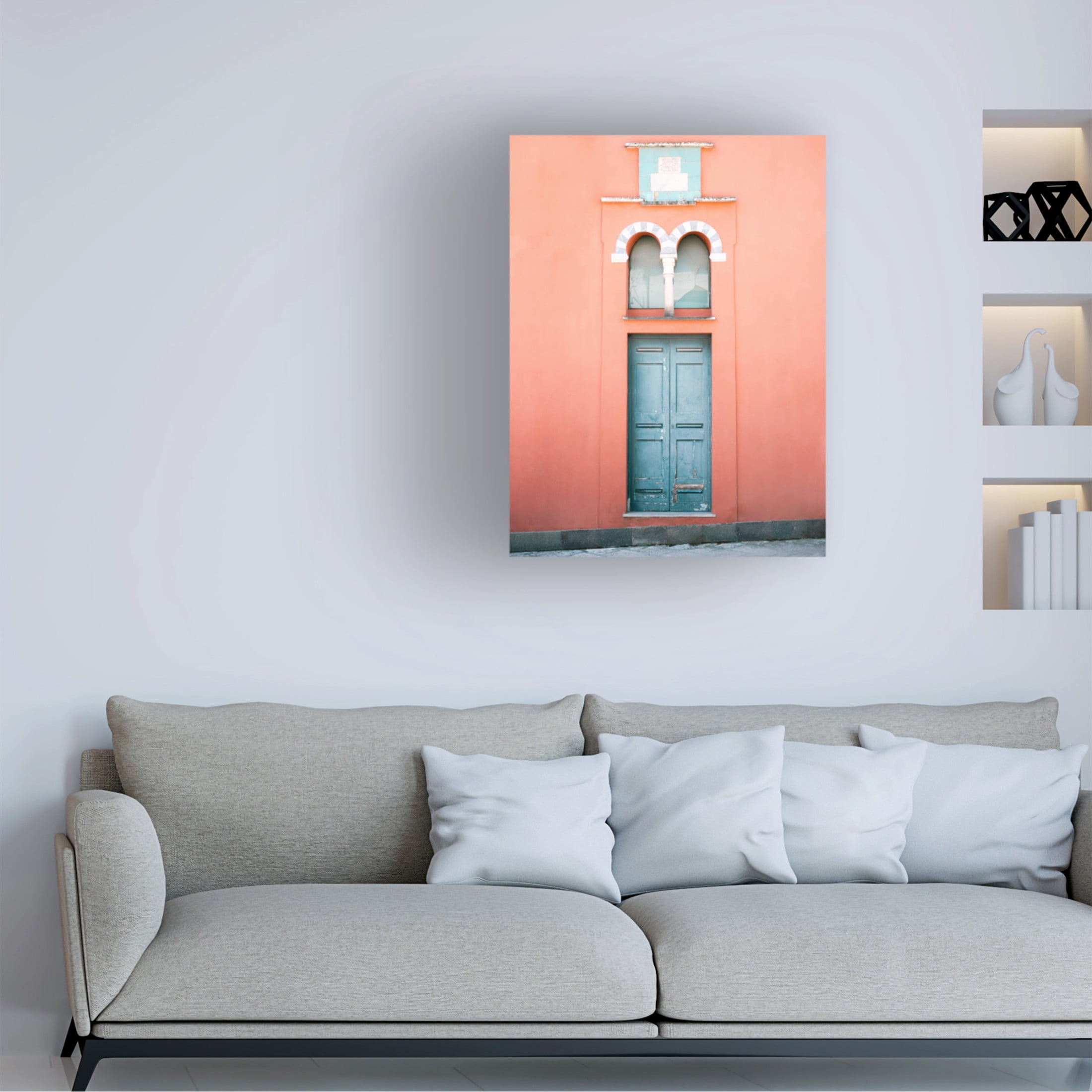 Trademark Fine Art Raisa Zwart  The Capri door Canvas Wall Art