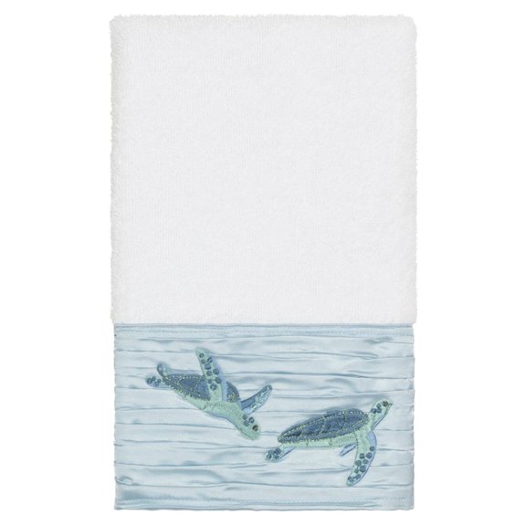Linum Home Textiles Mia Embellished Turkish Cotton Hand Towel