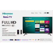 Hisense 40" Class 2K FHD LED Roku Smart TV H4030F Series 40H4030F1