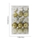 thumbnail image 3 of Bolas de plástico para decoración navideña, 30 unidades, juego de caja de regalo, bolas navideñas creativas para pintar a color, bolas colgantes para árbol de Navidad, juego de decoración navideña, de, 3 of 6
