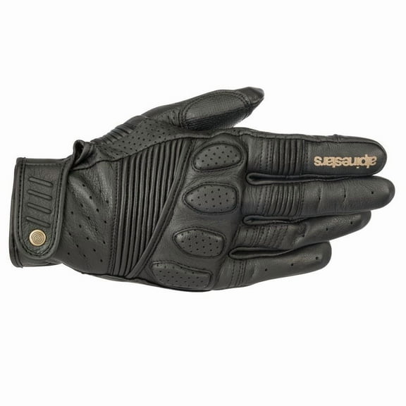Alpinestars Oscar Crazy 8 Gloves - Black/Black - Md