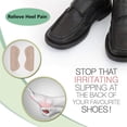 thumbnail image 4 of 10 pairs of heel pads, comfortable shoe grip for large shoes loose shoes heel blisters and heel pain, male and female heel protection pads, 4 of 7