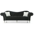 thumbnail image 4 of Glory Furniture Wilshire G0952A-S Sofa   BLACKVelvet, 4 of 6