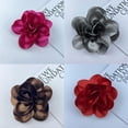 thumbnail image 3 of LICEWO Stylish Lapel Flower Accessory Fashionable Satins Flower Brooch Pin Collar Pin Ornament for Fashion Enthusiasts, 3 of 19