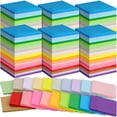 thumbnail image 1 of Sticky Notes Oleitodh 100 unidades, 7,6 x 7,6 cm, autoadhesivas, 20 colores, 1 of 9