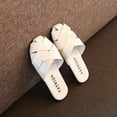 thumbnail image 5 of Kmdttou Toddler Shoes Baby Girls Cute Weave Hollow Out Non-slip Soft Sole Beach Roman Sandals Slippers on Clearance(Size:26-36), 5 of 6