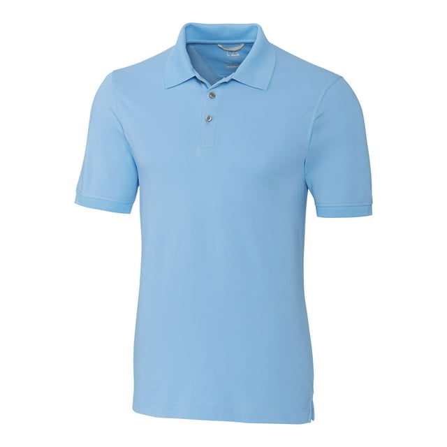 Cutter  Buck Mens 35UPF, Short Sleeve Cotton Advantage Polo Shirt