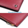 thumbnail image 5 of Tekcoo Womens RFID Bifold Multi Card Case Thin Wallet with Zipper Pocket, 5 of 8