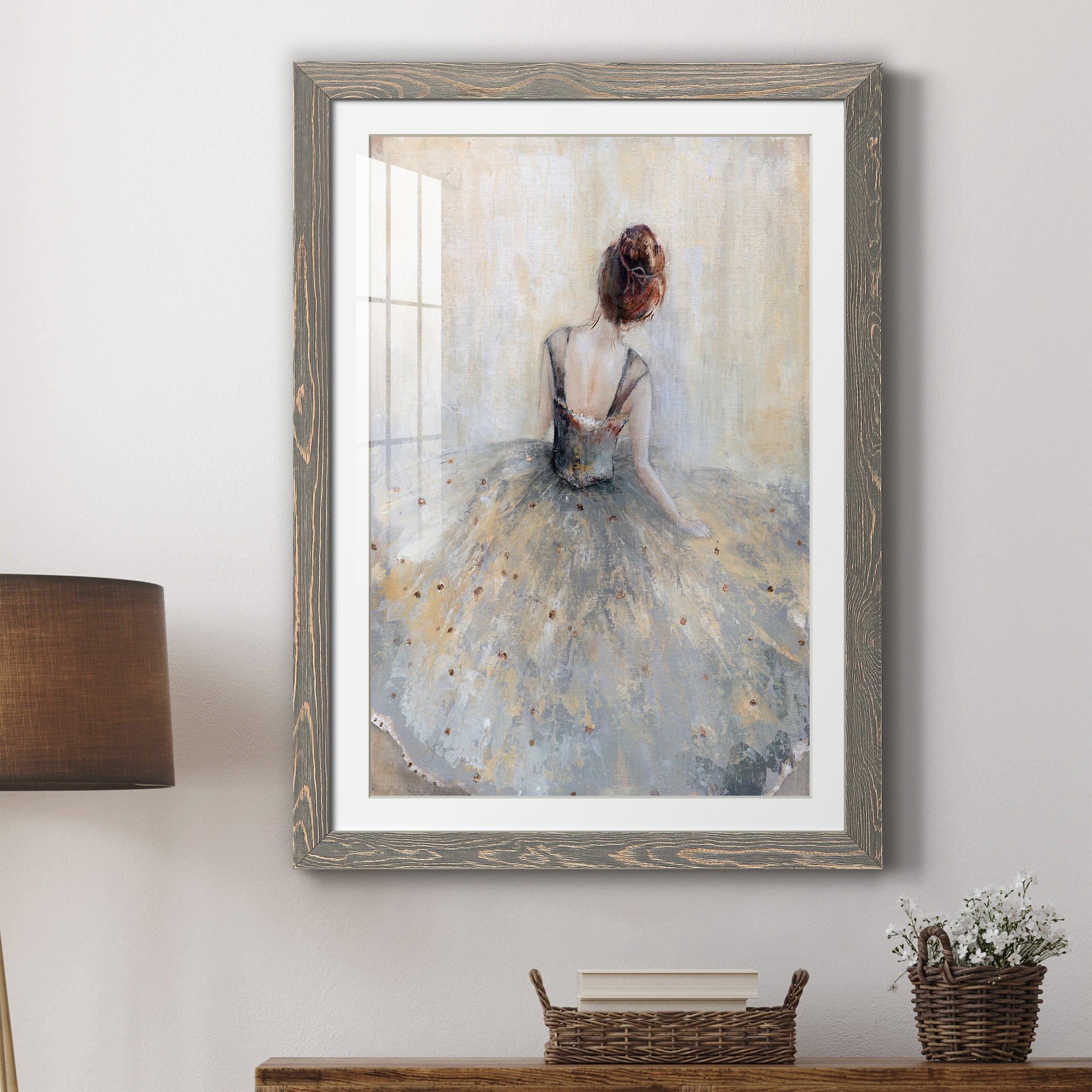 Beautiful Contemplation - Premium Framed Print - Distressed Barnwood Frame - Ready to Hang