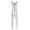 Silver, variant on TiaoBug Kids Girls Shiny Ballet Dance Leotard Gymnastics Full Length Jumpsuit Unitard 3-14 Gold 12-14