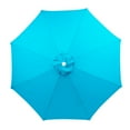 thumbnail image 1 of Outdoor Patio Umbrella Replacement Canopy, 8 Ribs Umbrella Canopy Cover Replacement Fabric, Parasol Cover Replacement UV, 1 of 2
