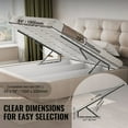 thumbnail image 3 of VEVOR Bed Lift 59x79 in Compatible Bed Size 265 lbs Load DIY Wall Bed Hardware, 3 of 9