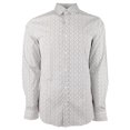 thumbnail image 5 of Men's Cotton Blend Slim Fit Long Sleeve Shirt Wht Small, 5 of 5