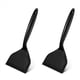 thumbnail image 1 of 2X Espátula de Silicona para Tortitas, Pala para Tortilla, Espátula para Huevos, Pescado, Tortitas, Raspador de Cocina, Negro, 1 of 5