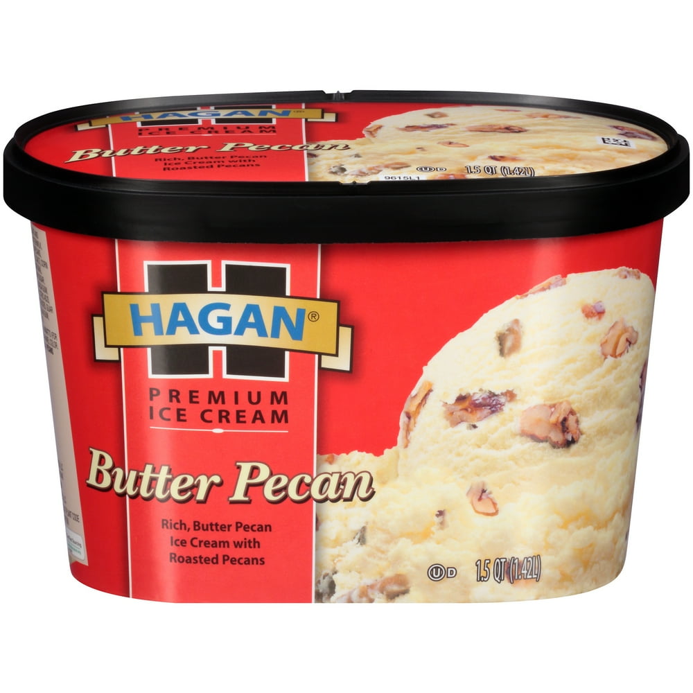 Hagan® Premium Butter Pecan Ice Cream 1.5 qt Tub