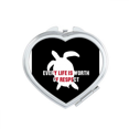 thumbnail image 1 of Every Life Is Worth Of Respect Mirror Travel Magnification Portable Handheld Pocket Makeup, 1 of 3