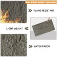 thumbnail image 5 of 6-Pack 3D Faux Stone Wall Panels, 47.24" x 23.62" PU Cement-Texture Wainscoting Panels for Interior Walls, Waterproof & Lightweight, Covers 46.5 SF, for TV Wall Office Living Room, 5 of 8