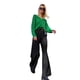 thumbnail image 5 of 2023 Primavera/verano nuevas mujeres de cintura alta Casual pantalones de pierna ancha pantalones largos Palazzo Pantalones, 5 of 5