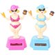 thumbnail image 2 of Desktop Ornaments Miniature Beauty Figurine Home Desktop Decorations ABS 11.00X6.00X5.00cm Car Ornament 2Pcs, 2 of 5