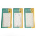 thumbnail image 2 of 3 Sheet Embossed Nail Art Sticker Self Adhesive 5D Hollow Pattern Nail Decals Decoration Accessories, 2 of 4