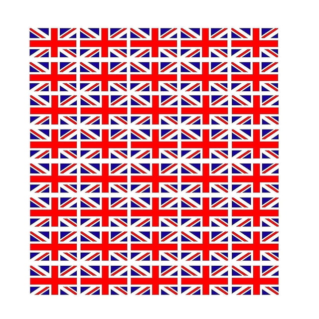 -union Jack Uk -país Bandera Tatuaje Temporal Etiqueta Engomada De La Cara