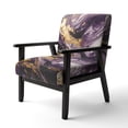 thumbnail image 3 of Designart "Geode Golden Multi Color" Upholstered Modern & Contemporary Accent Chair and Abstract Arm Chair - Multiple Color & Pattern, 3 of 7