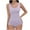 Purple, variant on Miqool Shapewear Bodysuit for Women Tummy Control Seamless Post Surgery Full Body Waist Trainer Sport Workout Body Shaper Butt Lifter with Zipper Crotch