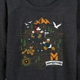 thumbnail image 3 of Mickey & Friends - Adventure Map - Women's Lightweight French Terry Long Sleeve Shirt, 3 of 5