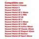 thumbnail image 2 of Correa Piel Pu Hebilla Negro Para Huawei Watch Gt3 Gt 3 46mm, 2 of 5