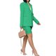 thumbnail image 3 of Traje de pantalón de dos piezas Sunloudy para mujer, chaqueta de un solo pecho de color liso y pantalones cortos de corte recto, S/M/L/XL/XXL Sunloudy  S M L XL XXL, 3 of 8