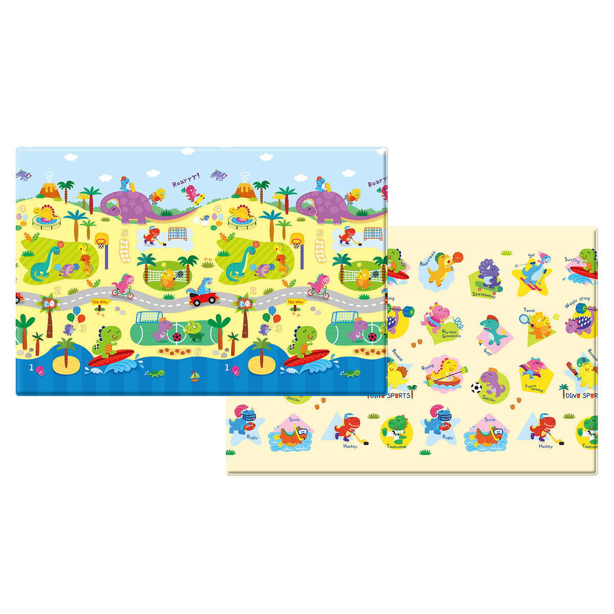 Baby Care Kid's Cushion Double-sided Play Mat 