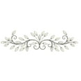 thumbnail image 1 of Stratton Home Decor Blason Mural à Motif Floral Perlé Brossé, 1 of 4