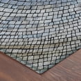 thumbnail image 3 of Addison Rugs Chantille Indoor/Outdoor Transitional Geometric Denim Machine Washable Rectangle Rug, 3' x 5', 3 of 8