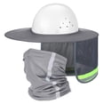 thumbnail image 1 of Set de protector de cuello y polainas reflectantes, color gris, 1 of 6