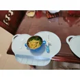thumbnail image 5 of Placemat Compatible with Toddlers, Safe Eating Surface with Raised Edges Compatible with Easy to Clean Non Slip Design, Portable Heat Resistant Durable Construction Silicone, 5 of 5