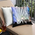 thumbnail image 1 of Ahgly Company Culture Rave Coussin Décoratif d'Extérieur, 18 Po X 18 Po, 1 of 6
