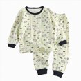 thumbnail image 4 of bwdbhd Little Boys Girls Outfits 2 Piece Train Toddler Loungewear Fall Winter Clothes Set Long Sleeve Top and Pants Jammies, 4 of 4