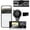 Black-B, variant on CxhicLuv Dash Cam, Auto Front & Inside Recorder, 1080P WiFi Night Vision Parking Monitor, Car Safety Electronics Kit, Dual Recording for Drivers, Rideshare Drivers, Black
