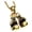 Gold, variant on Duan Hip-Hop Punk New Stainless Steel Biker Boxing Gloves Necklace Fighting Glove Chain Pendant Necklace
