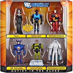 unlimited justice league ranks mutiny universe dc action figure