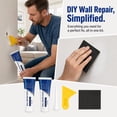 thumbnail image 5 of Efficient Drywall Repair Paste ,Kit with Scraper, Wall Mending Agent White Spackle for Holes & Cracks, Fast Dry Wall Repair for Dents, Tile Gap(1PC), 5 of 6