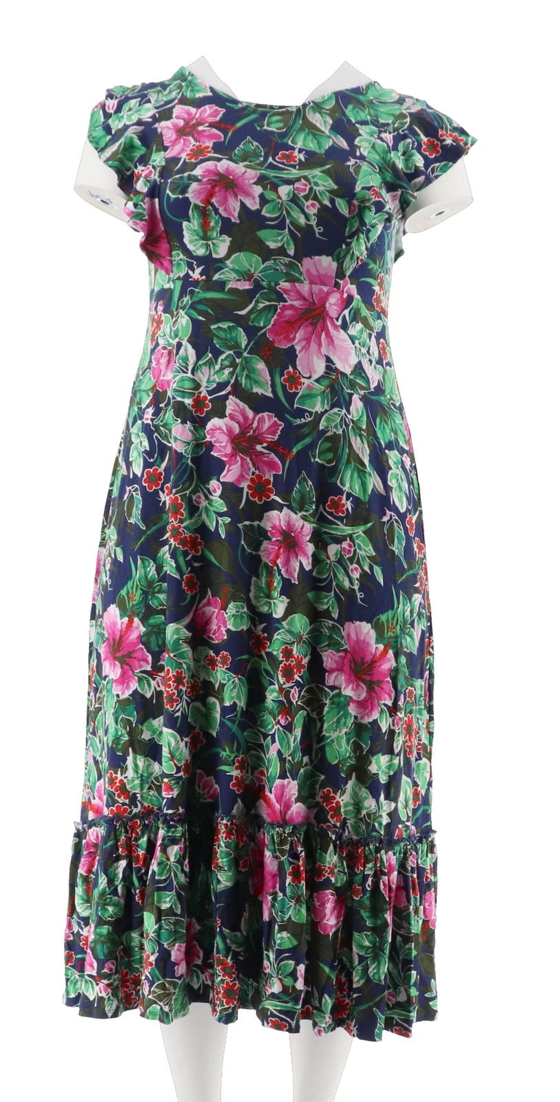 petite tropical maxi dresses