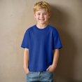 thumbnail image 2 of Huesdet Toddler Blank Sublimation T-Shirt,Modal Crew Neck Short Sleeve, T-Shirt for Kids Baby Children(Blue,4-5 Years), 2 of 8
