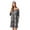 Grey / White, variant on Off Shoulder Solid Short Dress 21822-BW (Grey / White, X-Large)