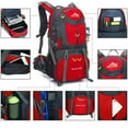 thumbnail image 6 of kkbbma under $5 50L Hiking Backpack Men Camping Backpack 45l+5l Lightweight Backpacking Backpack Travel Backpack, 6 of 7