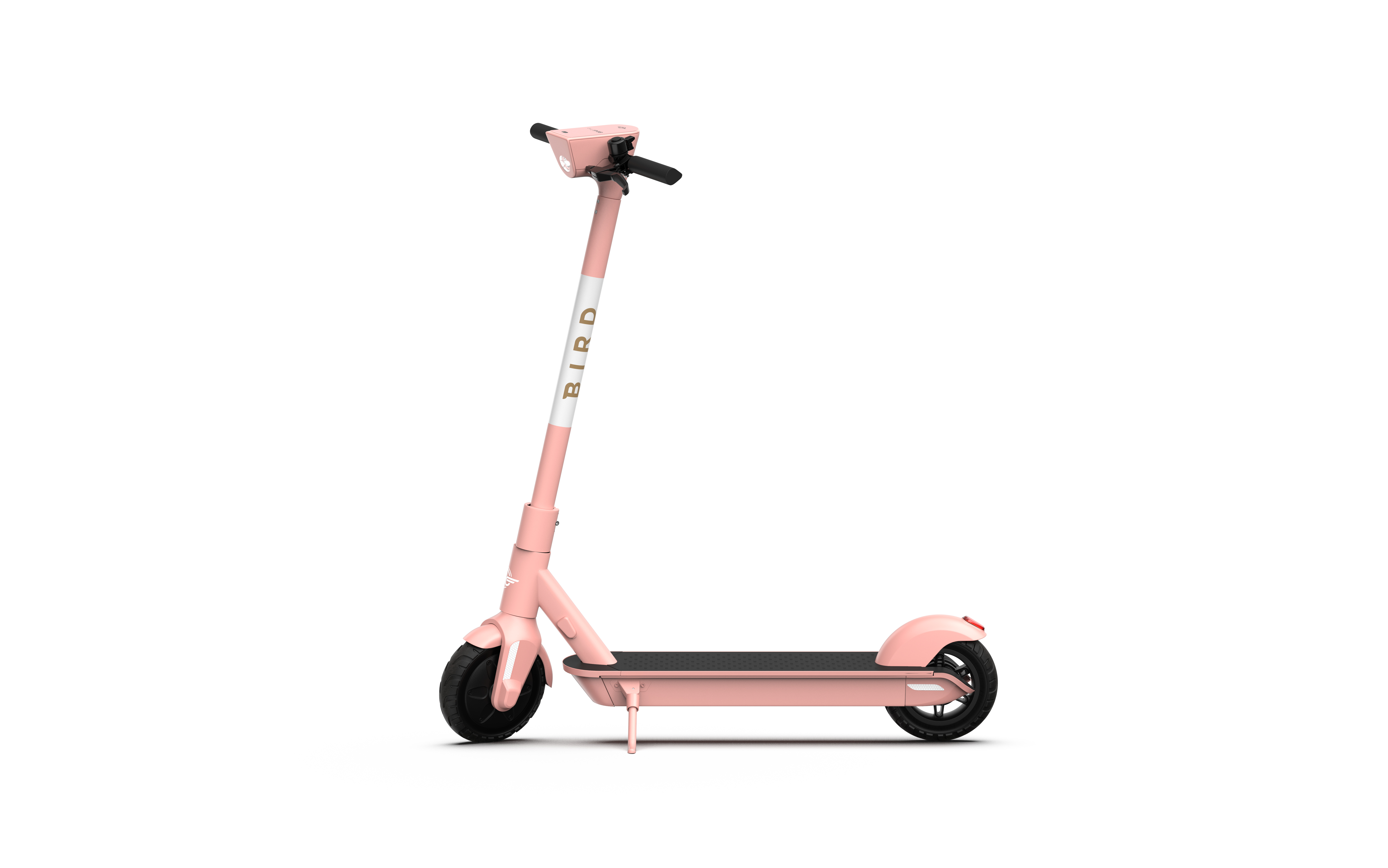 Bird - One Electric Scooter with 25 mi Max Operating Range & 18 mph Max Speed & with built-in GPS Technology, Electric Rose - image 3 of 17