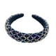 thumbnail image 1 of Sonducket Diademas con cuentas de cristal para decoración de cabeza gruesa, broche de moda para el cabello, tocado de aro, regalo para mujeres y niñas, Accesorio para el cabello Vistoso Sonducket AP010973-08B, 1 of 6