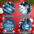 thumbnail image 4 of Festive Design Merry Christmas Snowflake Holiday Banner Happy New Year Celebration for Winter Party Home Wall Decor Seasonal Festivity, 4 of 9